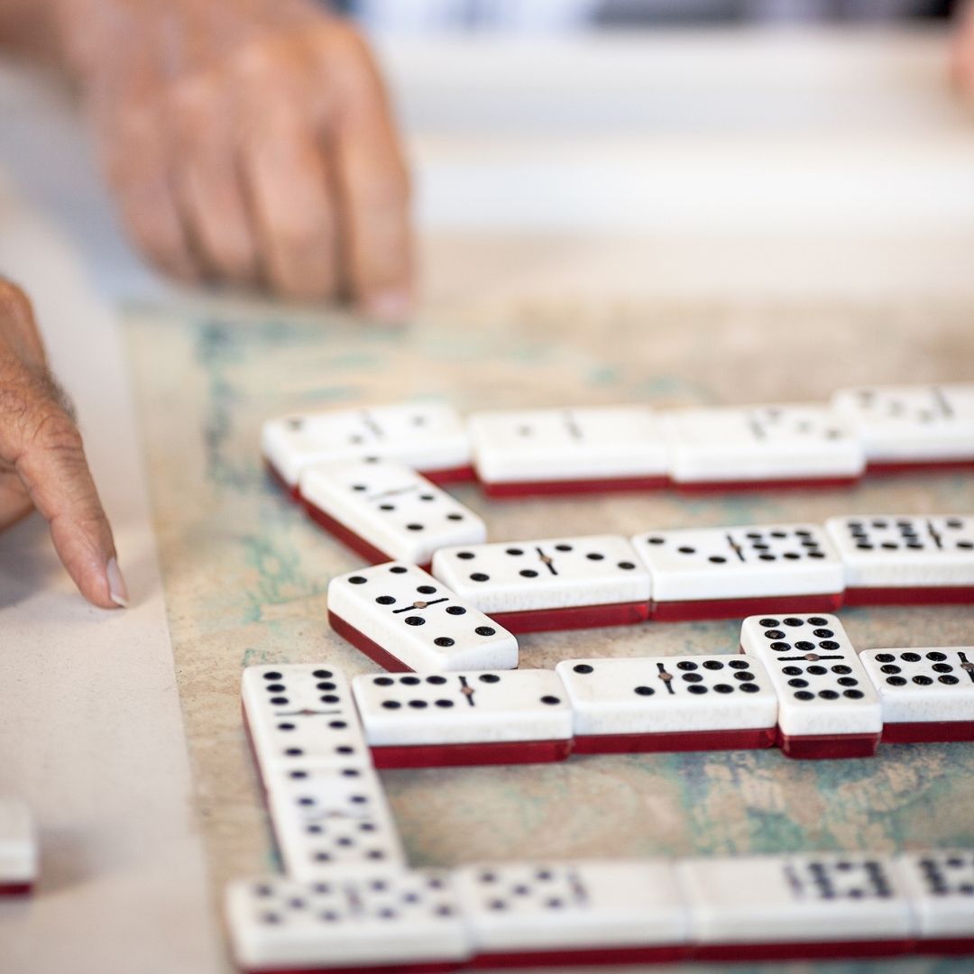 Encoded dominoes