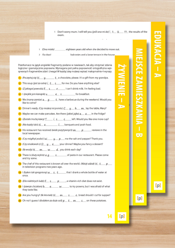 Środki językowe - tłumaczenie fragmentów zdań (e-book) - obrazek 3