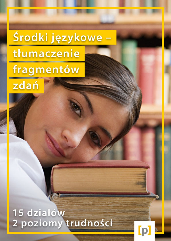 Środki językowe - tłumaczenie fragmentów zdań (e-book)