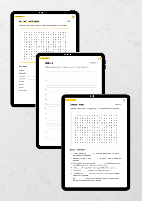 Wordsearch Vocabulary E8 cz. 1 (e-book) - obrazek 2